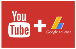 youtubeとアドセンスのロゴ