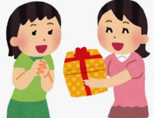 ギフトを送る人
