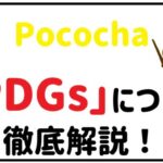 Pocochaが掲げる目標「PDGs」について徹底解説！