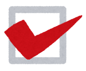 チェックマーク