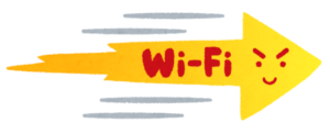 速いWiFi②