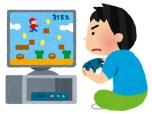 ゲームをする人