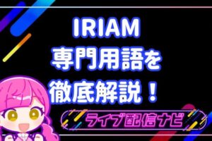 iriam専門用語まとめ