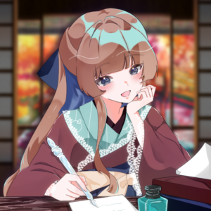 ソーダフロートの泡が瞳に輝く、図書館管理人ライバー秋乃たのさんのプロフィール画像