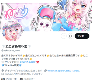 ねこざめちゃまさん
