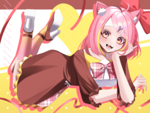 犬見ぽめこの公式ビジュアル・立ち絵